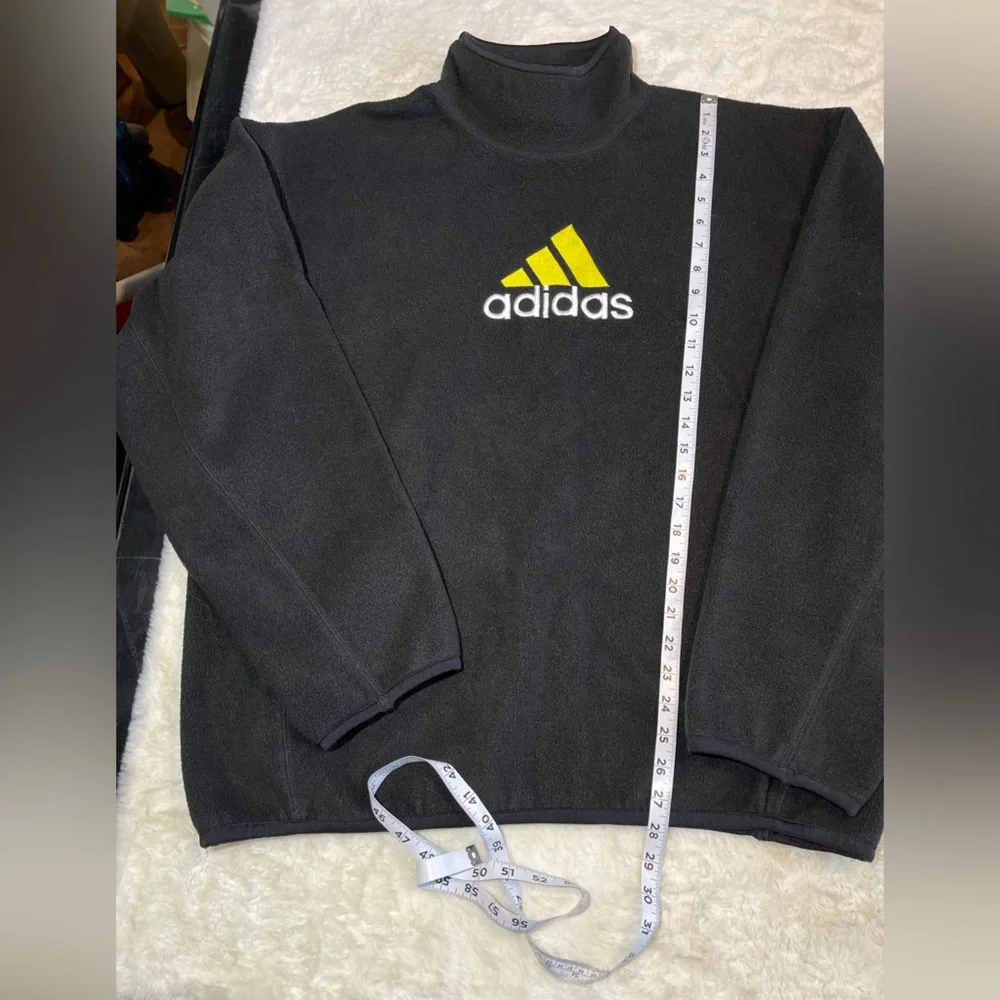 Vintage 90’s adidas Ground Zero size large black - Picture 5 of 6